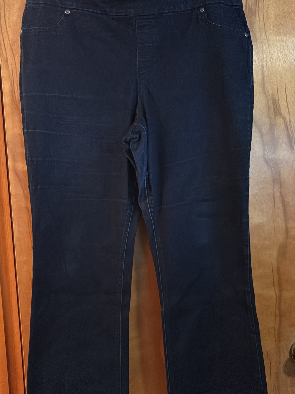 Chicos Women’s Dark Blue Stretch Jeans - Classic Boot Cut
